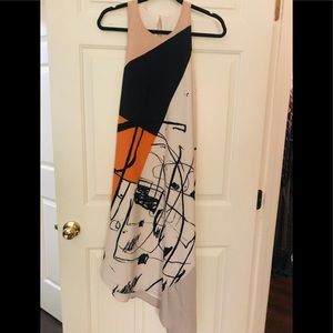 Asymmetrical rachel Roy dress